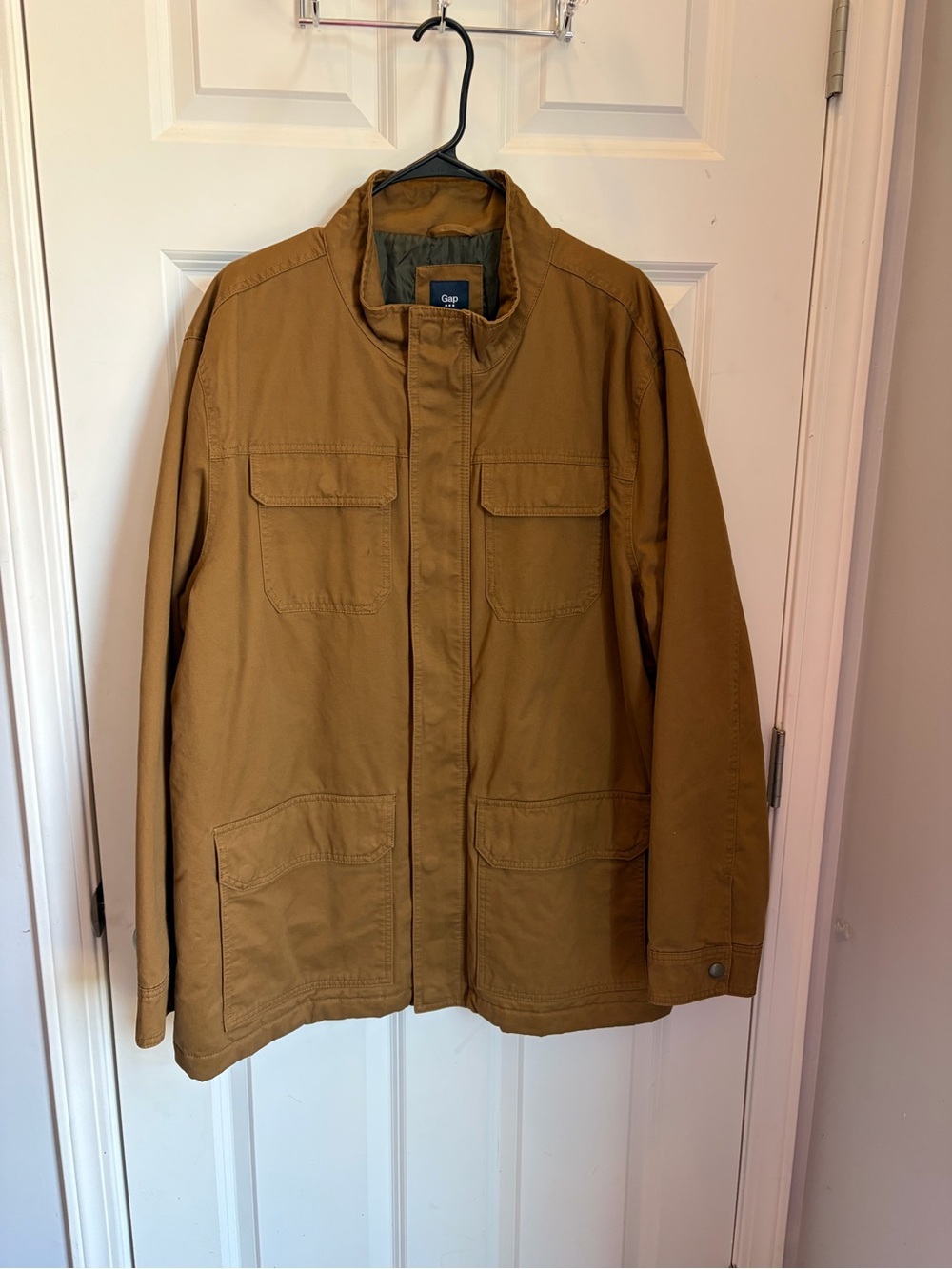GAP Men's Palomino Brown Military Field Fatigue Barn Coat/Jacket XXL